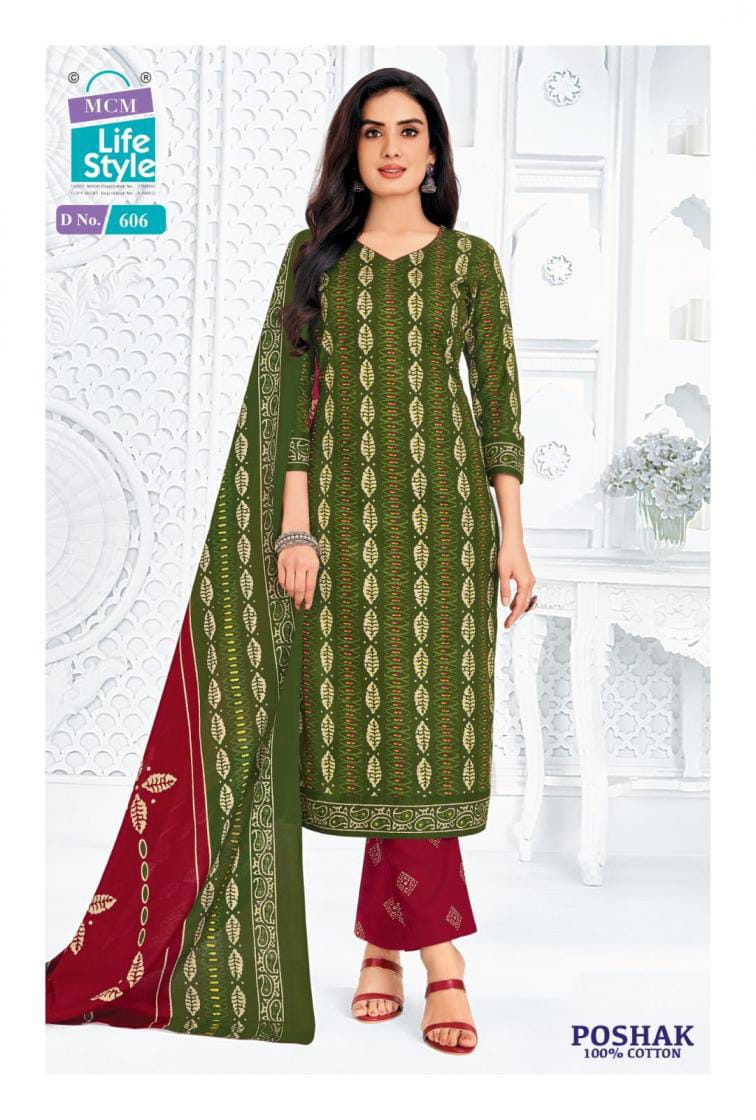 Poshak Vol 6 By Mcm Cotton Kurti With Bottom Dupatta 